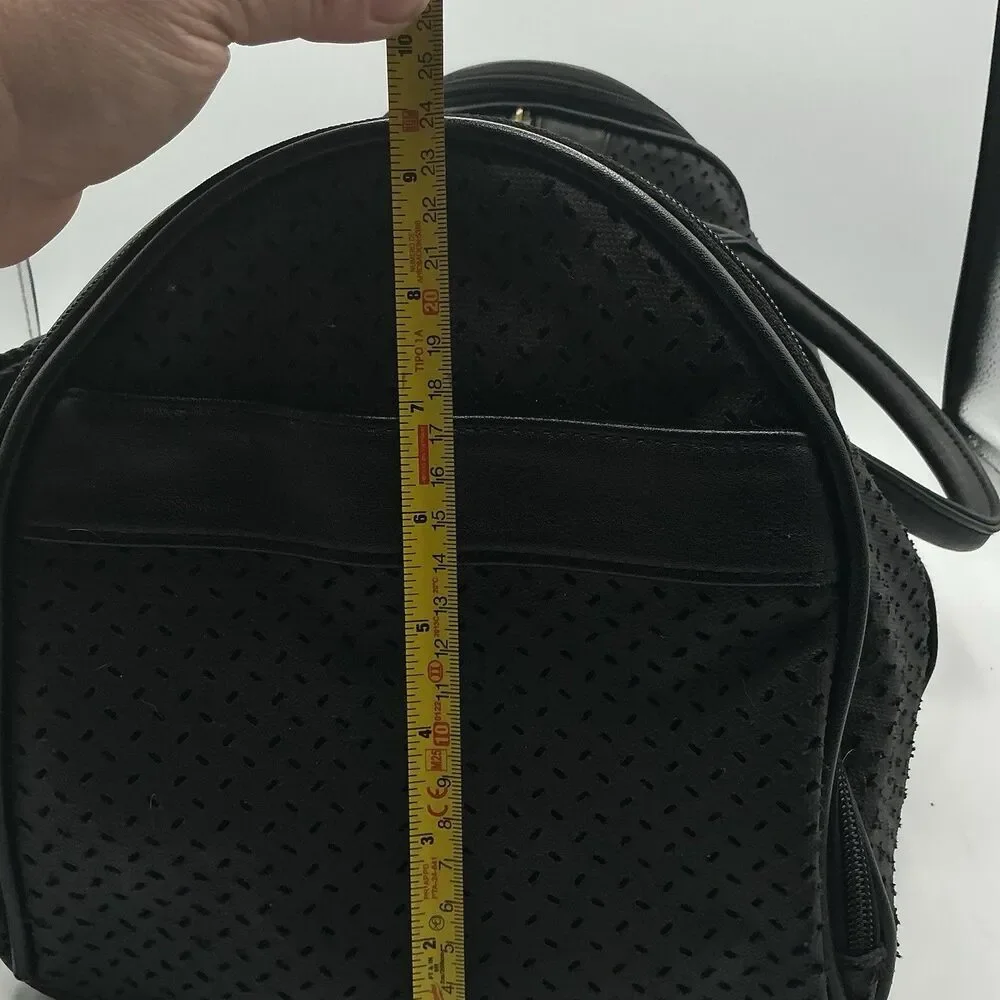 BX Collection Black Pet Carrier Travel Duffel Bag Small Dog Cat